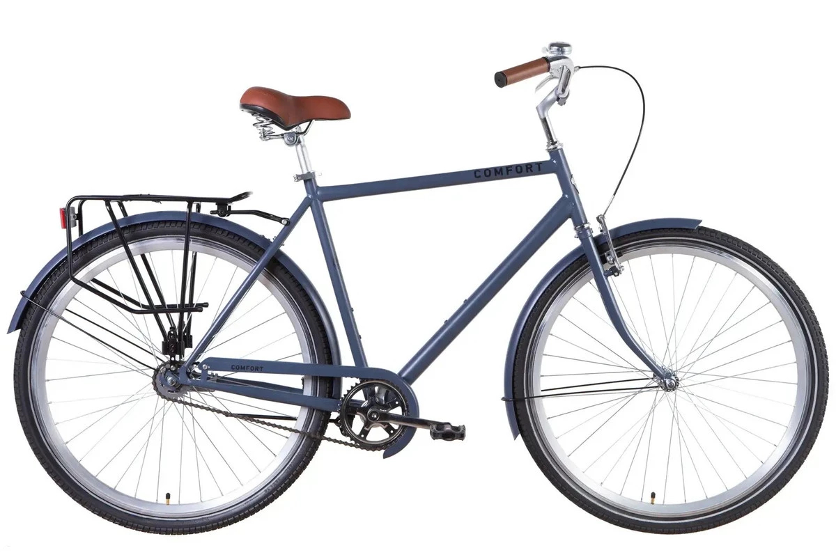 Фотографія Велосипед Dorozhnik COMFORT MALE 28" розмір XL рама 22 2024 Синій